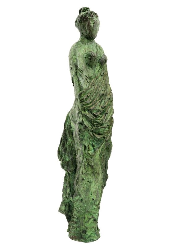 Salvatore Fiume, ‘Figura femminile’, Sculpture, Bronze sculpture with green patina, ArtRite