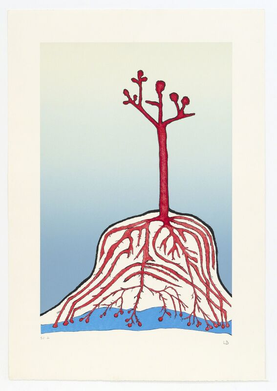 Louise Bourgeois, ‘The Ainu Tree’, 1999, Print, Lithograph, Mary Ryan Gallery, Inc