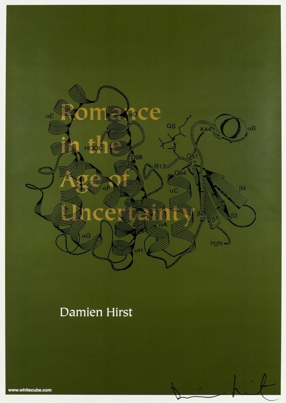 Damien Hirst, ‘Romance in the Age of Uncertainty’, 2003, Print, The complete set of three offset lithographic posters printed in colours, Forum Auctions
