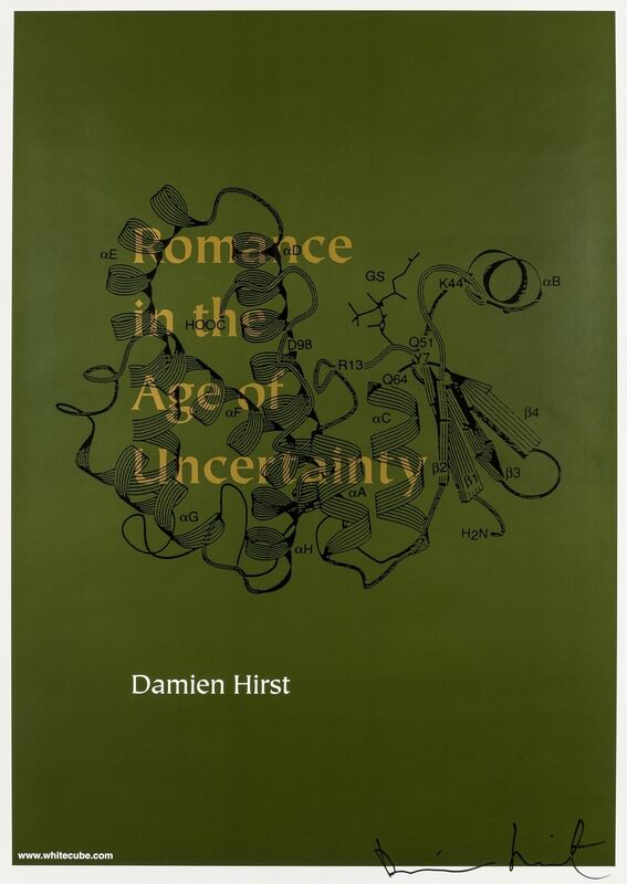 Damien Hirst, ‘Romance in the Age of Uncertainty’, 2003, Posters, The complete set of three offset lithographic posters printed in colours, Forum Auctions