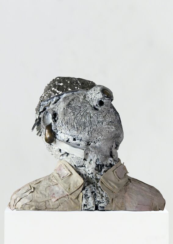 Nicole Eisenman, ‘The General,’, 2018, Sculpture, Bronze, stainless steel, paint, and cloth, Whitney Museum of American Art