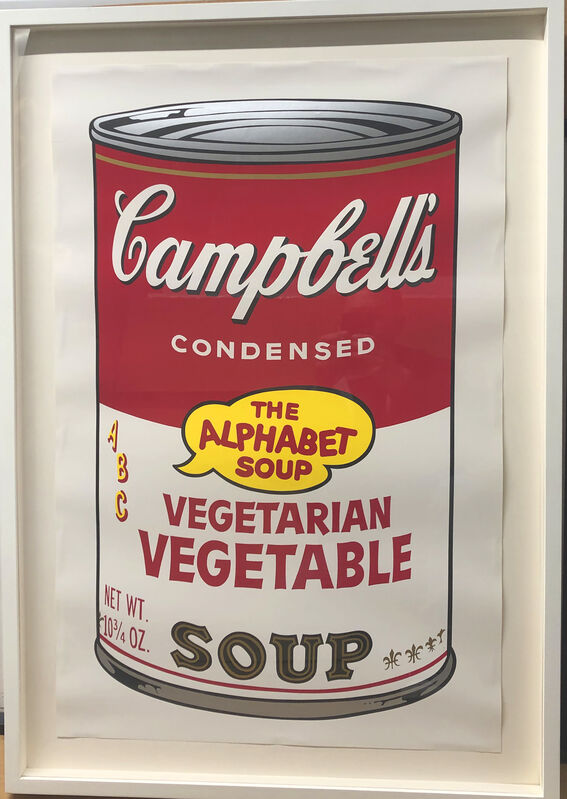 Andy Warhol, ‘Vegetarian Vegetable, from Campbell's Soup II’, 1969, Print, Screenprint in colors, on smooth wove paper, Provocateur Gallery