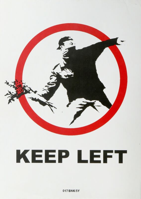 Banksy, ‘Keep Left’, 2006, Mixed Media, Chiswick Auctions