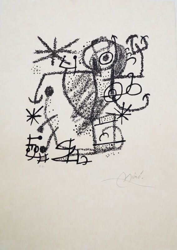 Joan Miró, ‘The Essences of the Earth (Les essencies de la terra) [Mourlot 506-514]’, 1968, Print, Nine lithographs printed in colours on Japon nacre paper, Roseberys