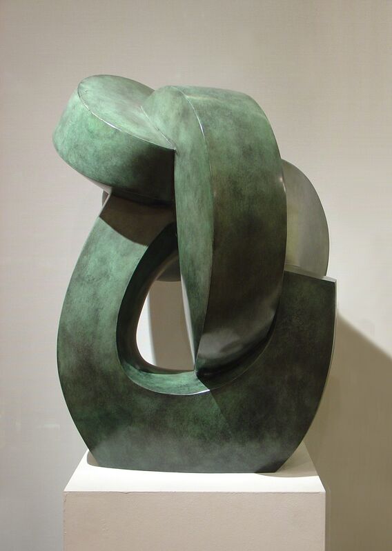 Sophia Vari, ‘Charme a des fins Utiles’, 1989, Sculpture, Bronze, green patina, Nohra Haime Gallery