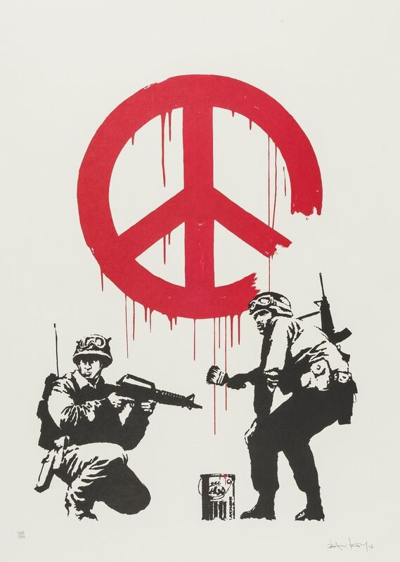 Banksy, ‘CND’, 2005, Print, Screenprint in colours, Forum Auctions