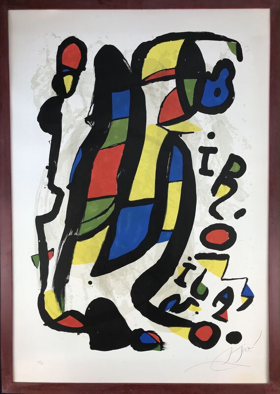 Joan Miró, ‘Miró Milano’, 1981, Print, Lithograph on Arches paper, Gutan Art Gallery 