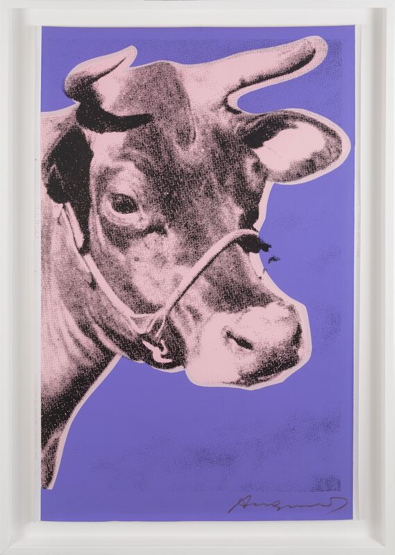 Andy Warhol, ‘Cow’, 1976, Print, Screenprint in colors on wallpaper, Heritage Auctions