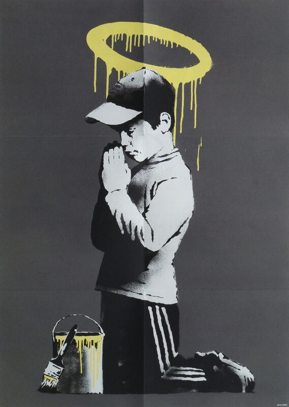 Banksy, ‘Forgive Us Our Trespassing’, 2010, Print, Offset Lithograph Printed In Colours, Roseberys