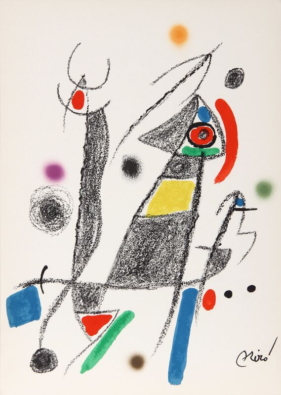 Joan Miró, ‘Maravillas con Variaciones Acrósticas 6’, 1975, Print, Original color lithograph on Guarro paper, Samhart Gallery