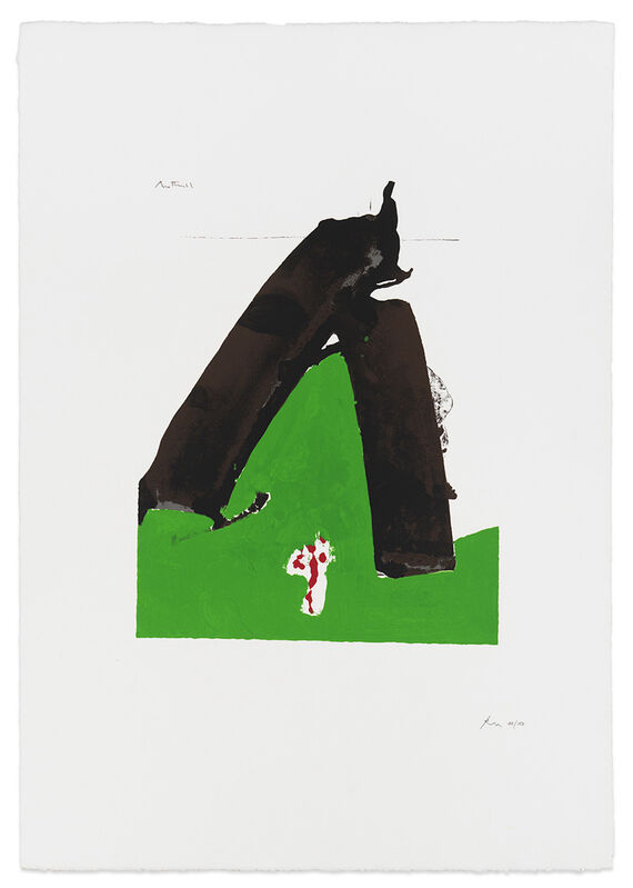 Robert Motherwell, ‘The Basque Suite: Untitled (ref. 88)’, 1971, Print, Screenprint, Marlborough New York