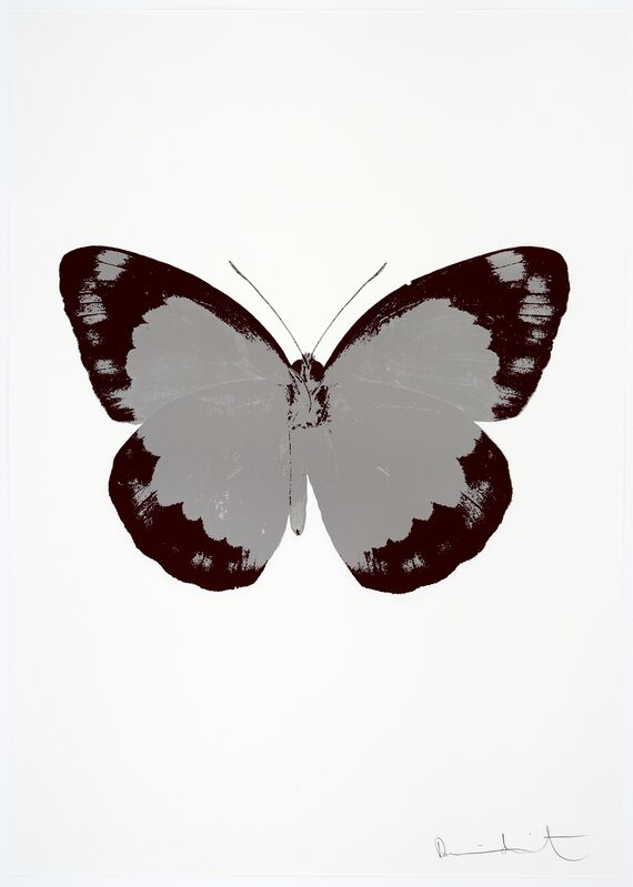 Damien Hirst, ‘The Souls II - Silver Gloss/Burgundy/Blind Impression’, 2010, Print, 2 colour foil block on 300gsm Arches 88 archival paper. Edition of 15. Signed and numbered, Paul Stolper Gallery