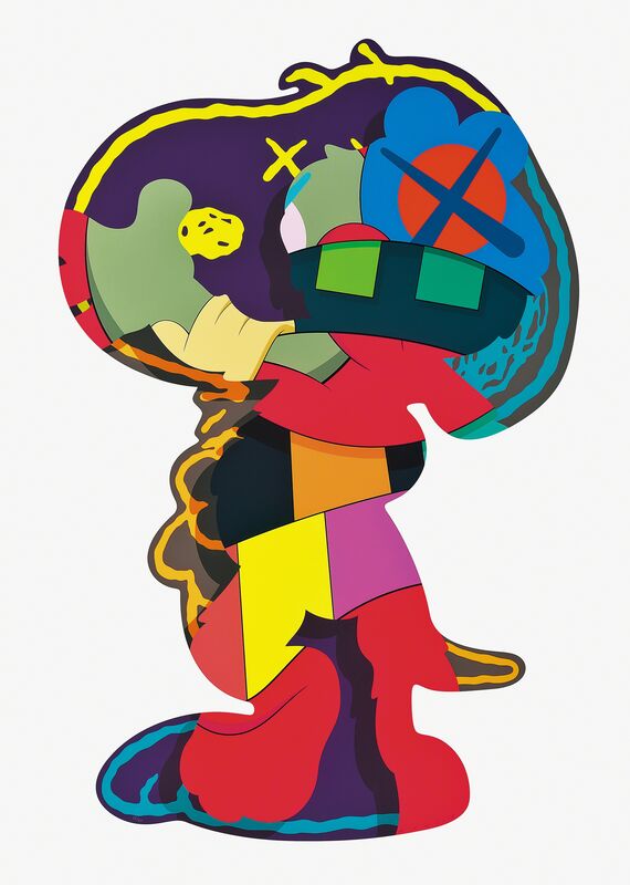 KAWS, ‘Isolation Tower’, 2016, Print, Screenprint on Saunders Waterford paper, Seoul Auction