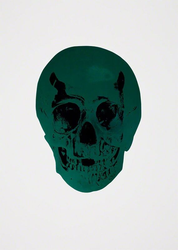 Damien Hirst, ‘The Sick Dead: Racing Green/Raven Black’, 2014, Print, 2 color foil block print on 300gsm Arches 88 archival paper, DTR Modern Galleries