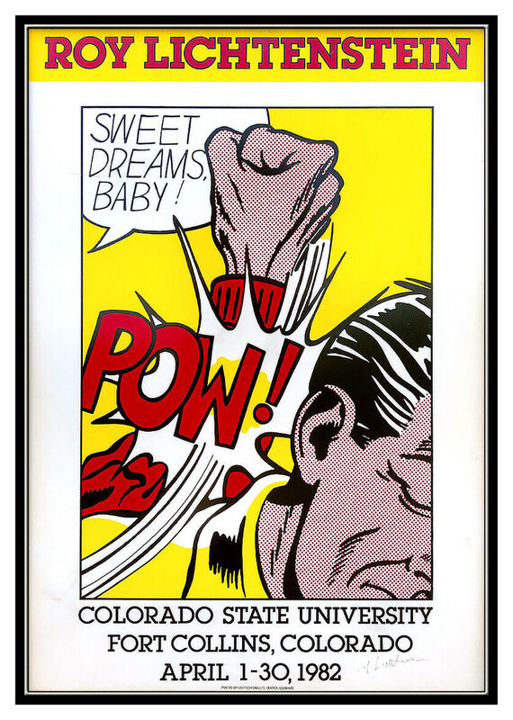 Roy Lichtenstein, ‘Sweet Dreams Baby!’, 1982, Ephemera or Merchandise, Color Screenprint, Original Art Broker
