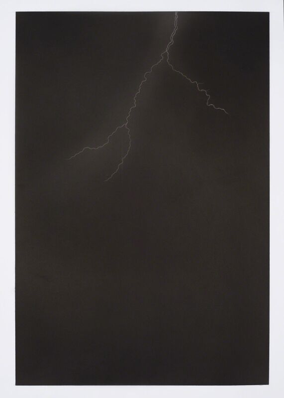 Ali Kazim, ‘Untitled (Lightning series)’, 2018, Painting, Pigments on mylar, Jhaveri Contemporary