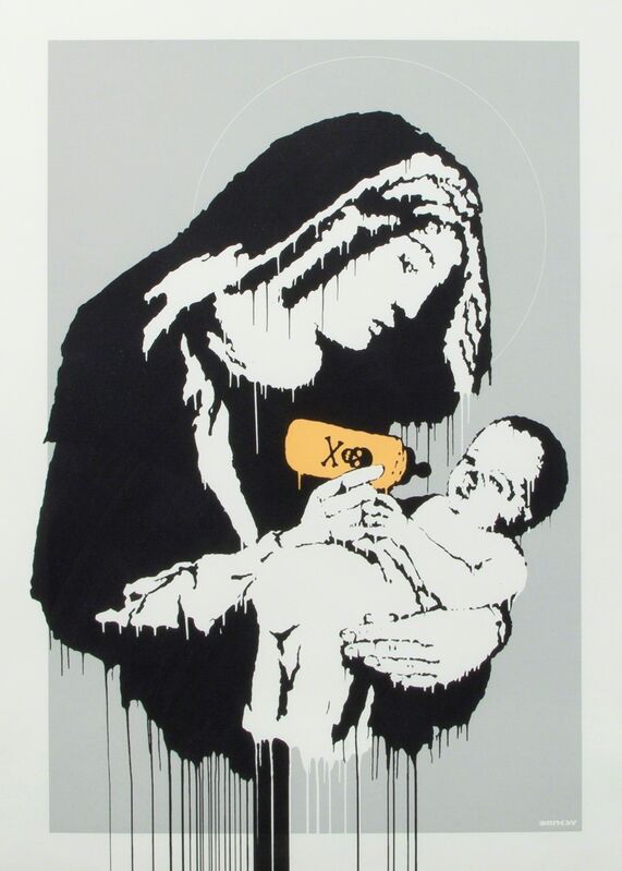 Banksy, ‘Toxic Mary’, 2004, Print, Screenprint on paper, Julien's Auctions