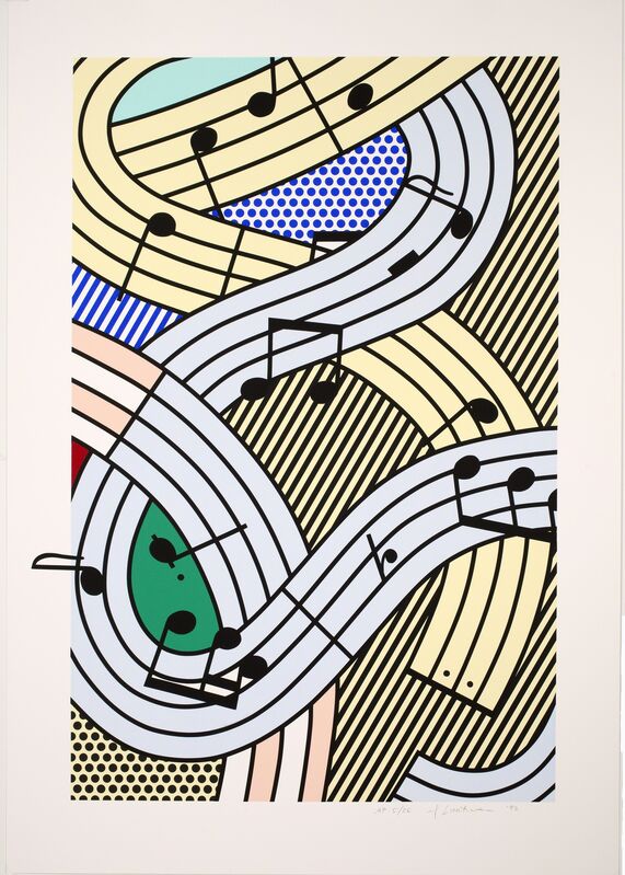 Roy Lichtenstein, ‘Composition III’, 1996, Print, Silkscreen, Guild Hall