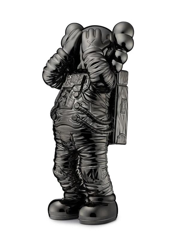 KAWS, ‘KAWS Holiday SPACE Black (KAWS Space companion)’, 2020, Sculpture, Polyurethane figure, Lot 180 Gallery