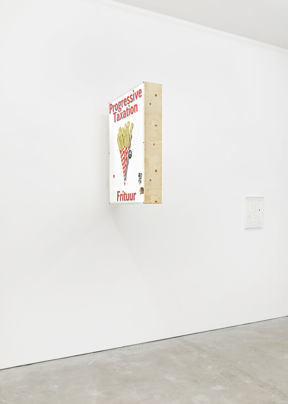 Jack Burton, ‘ Progressive Taxation Frituur’, 2020, Sculpture, Perspex, Archival pigment print, Archival resin, stickers, LED lights, plywood, steel, CASTOR