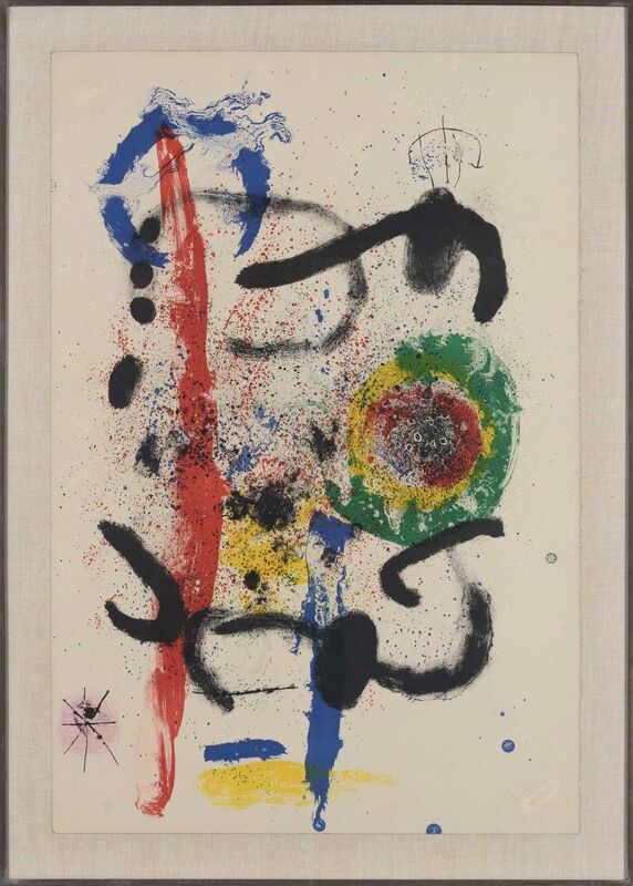 Joan Miró, ‘La Cascade (M. 391)’, 1964, Print, Color lithograph, on wove paper, Doyle
