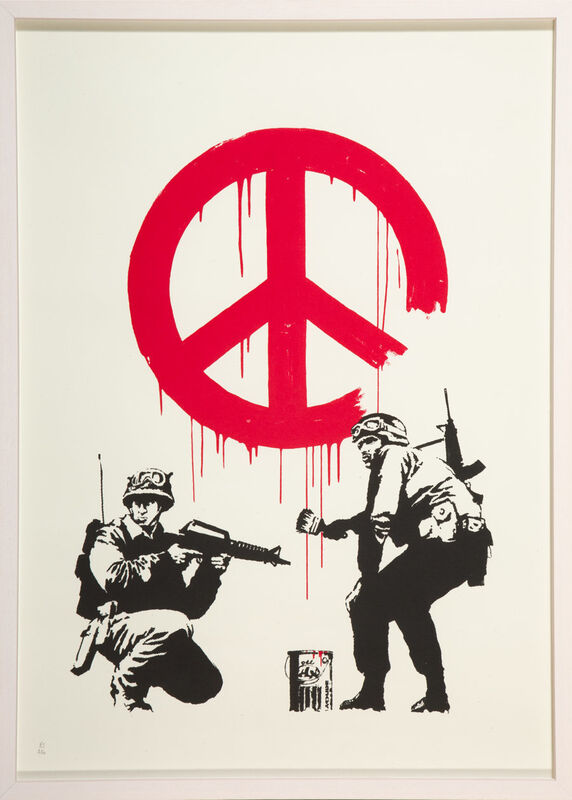 Banksy, ‘CND Soldiers’, 2005, Print, Screenprint in colors on wove paper, Heritage Auctions