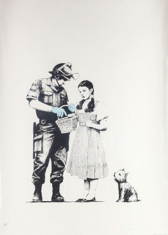 Banksy, ‘Stop And Search’, 2007, Print, Screenprint In Colour, Chiswick Auctions