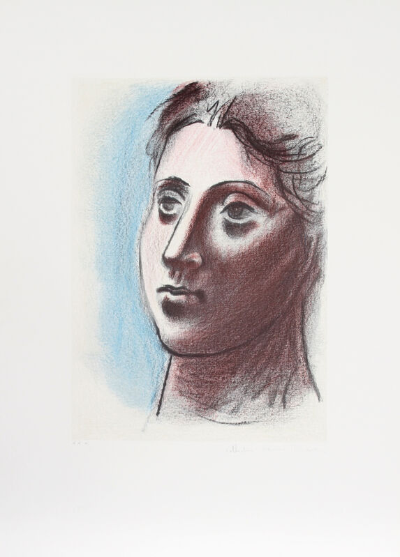 Pablo Picasso, ‘Portrait de Femme a Trois Quart Gauche, 1920’, 1979-1982, Print, Lithograph on Arches paper, RoGallery