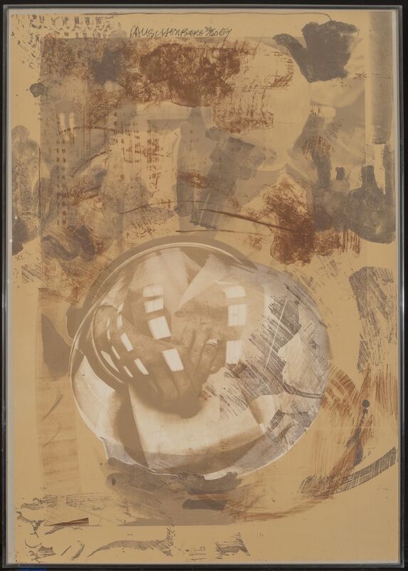 Robert Rauschenberg, ‘Sack, from Stoned Moon Series’, 1969, Print, Lithograph in colors on Arjomari paper, Heritage Auctions