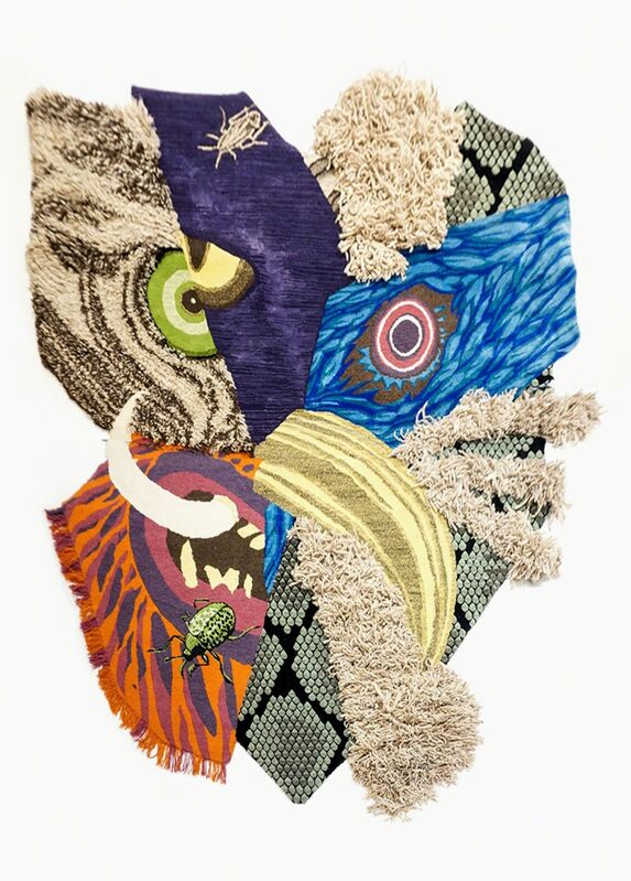 Christoph Hefti, ‘Animal Mask’, 2016, Textile Arts, Dyed & natural wool, silk, MANIERA