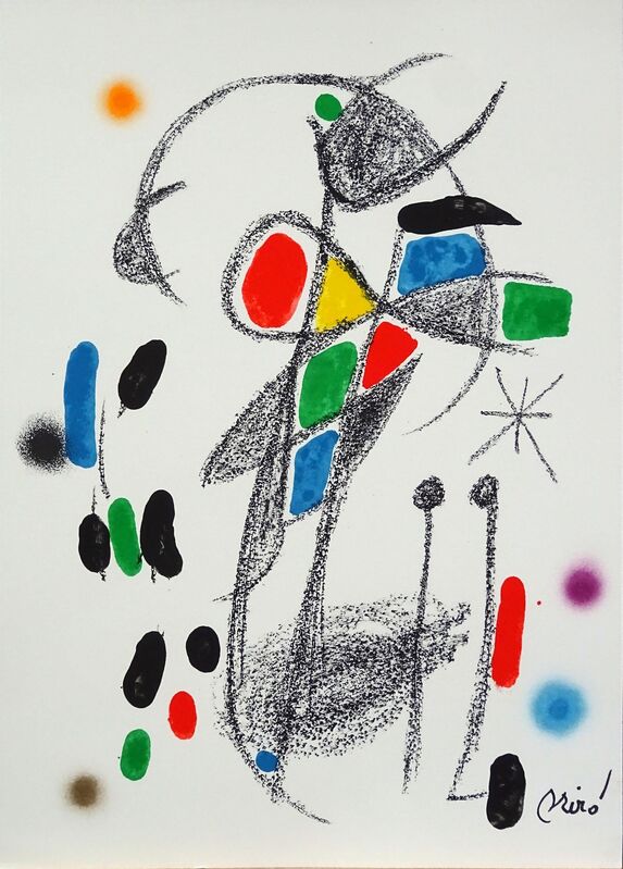 Joan Miró, ‘Maravillas con Variaciones Acrósticas 18’, 1975, Print, Original color lithograph on Guarro paper, Samhart Gallery