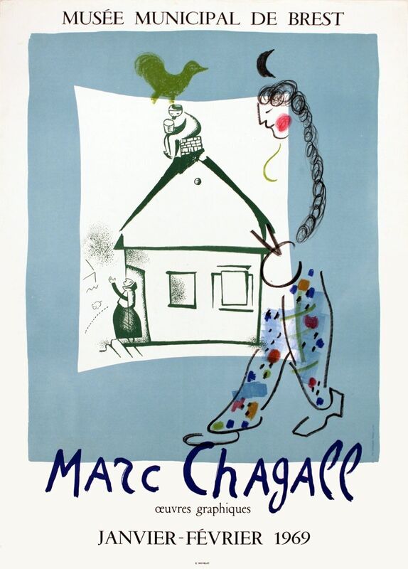 Marc Chagall, ‘The House in My Village’, 1969, Print, Lithograph, ArtWise
