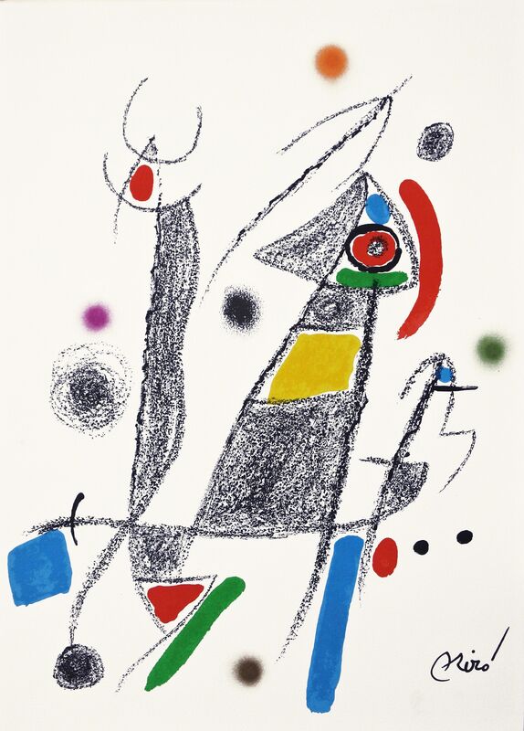 Joan Miró, ‘Maravilla 6’, 1975, Print, Color Lithograph, Hans den Hollander Prints
