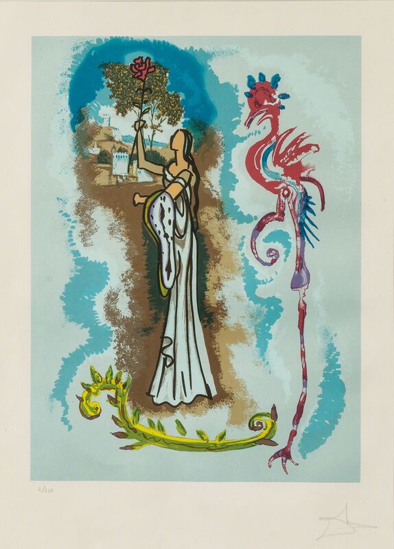 Salvador Dalí, ‘Ivanhoe Suite of Four Images’, 1977-79, Print, Color lithographs on wove paper,, Skinner