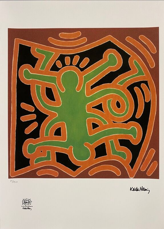 Keith Haring, ‘Untitled’, ca. 1985, Print, Offset lithograph on wove paper, Samhart Gallery