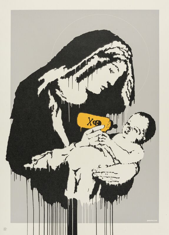 Banksy, ‘Toxic Mary’, 2003, Print, Screenprint in colours, on wove paper, Forum Auctions