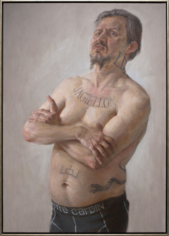 Žygimantas Augustinas, ‘Jagiellon’, 2020, Painting, Oil on canvas, Meno parkas