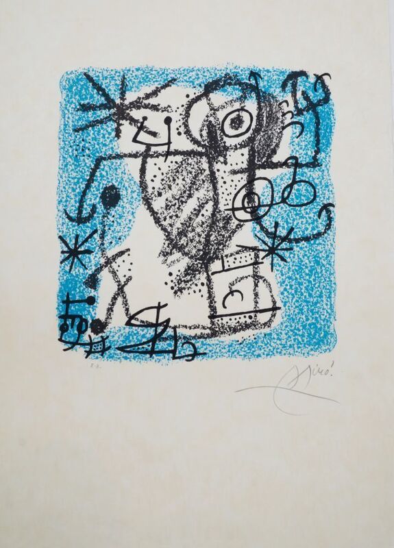 Joan Miró, ‘The Essences of the Earth (Les essencies de la terra) [Mourlot 506-514]’, 1968, Print, Nine lithographs printed in colours on Japon nacre paper, Roseberys