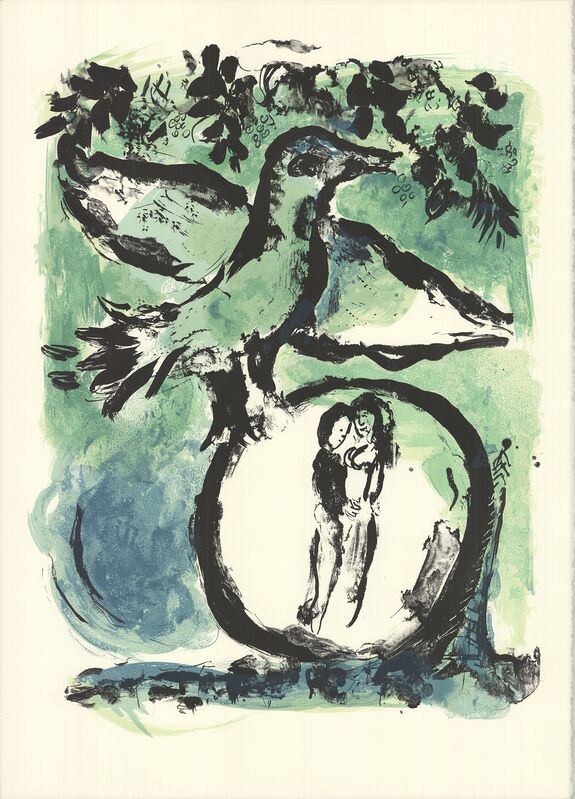 Marc Chagall, ‘Green Bird’, 1962, Print, Lithograph, ArtWise