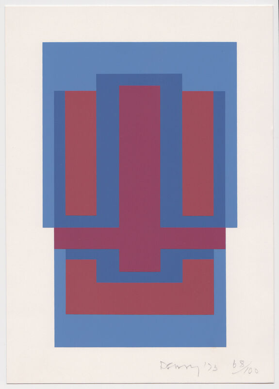 Robyn Denny (1930-2014), ‘Untitled (from eighteen small prints)’, 1973, Print, Screenprint, Bernard Jacobson Gallery