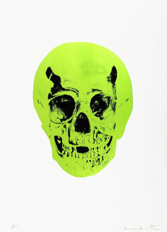 Damien Hirst, ‘The Dead (Lime Green/Racing Green)’, 2014, Print, Foilblock print in colours, Forum Auctions