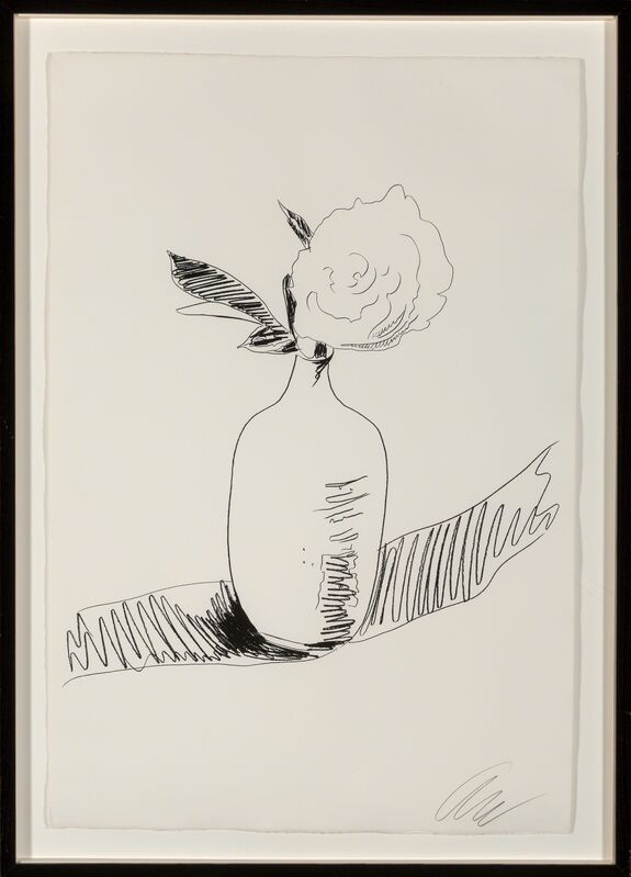 Andy Warhol, ‘Untitled, from Flowers (Black and White)’, 1974, Print, Screenprint on wove paper, Heritage Auctions