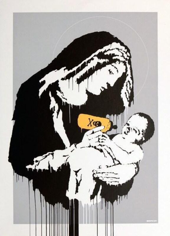 Banksy, ‘Toxic Mary’, 2004, Print, Screenprint in colours, London Westbank