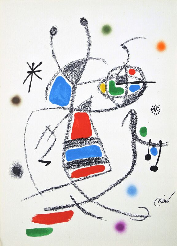 Joan Miró, ‘Maravilla 8’, 1975, Print, Color Lithograph, Hans den Hollander Prints