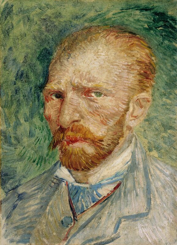 Vincent van Gogh, ‘Self-portrait’, 1887, Painting, Oil on cardboard, Kröller-Müller Museum