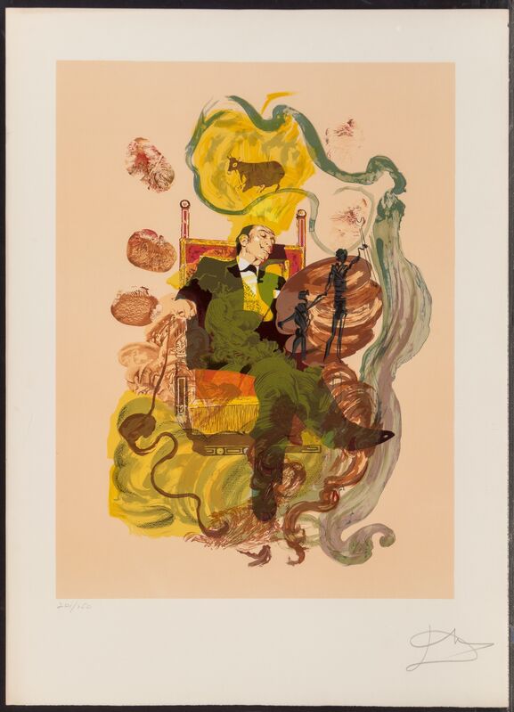 Salvador Dalí, ‘Dali Dreams’, 1978, Print, Lithograph in colors on Arches paper, Heritage Auctions