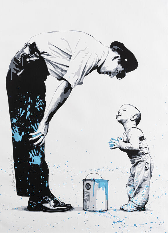 Mr. Brainwash, ‘Not Guilty’, 2011, Print, Screenprint in colours with hand-applied paint on archival paper, Tate Ward Auctions