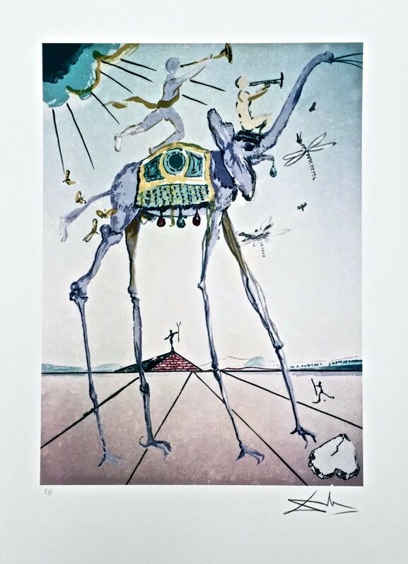 Salvador Dalí, ‘Celestial Elephant’, ca. 2000, Reproduction, Giclee on wove paper, Art Commerce