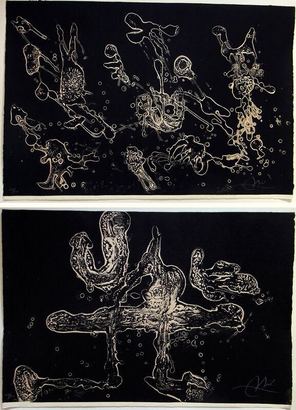 Joan Miró, ‘Barcelona’, 1972-1973, Print, Etching, aquatint and carborundum on Gvarro paper, Invertirenarte.es