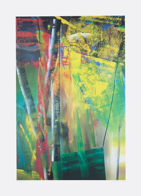 Gerhard Richter, ‘Victoria I’, 2003, Print, Offset lithograph in colours, on smooth wove paper, with full margins., Phillips